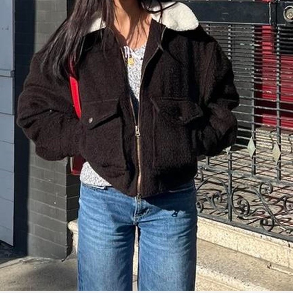 Levi's Sherpa Trucker Jacket in Brown